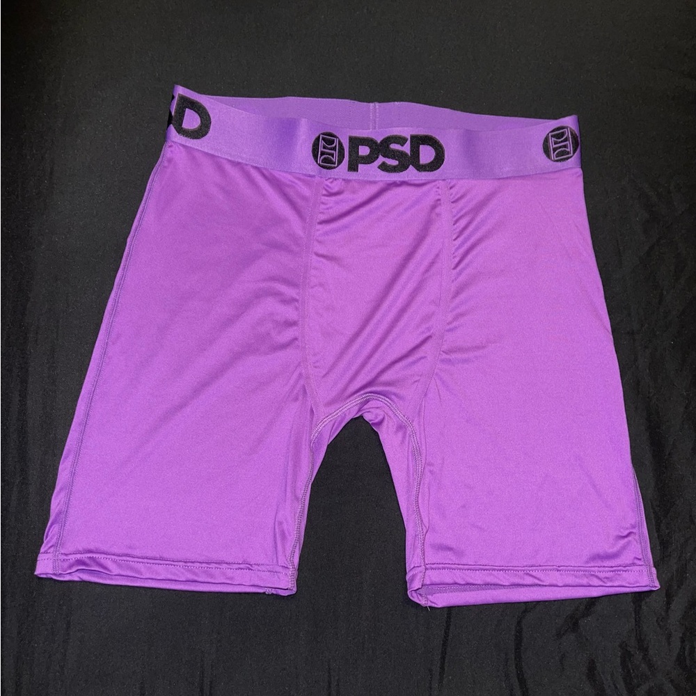 PSD Lavender and Purple Floral Boxer Briefs Set - Picture 3 of 3